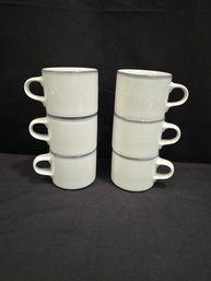 (6) Dansk Concerto Mugs