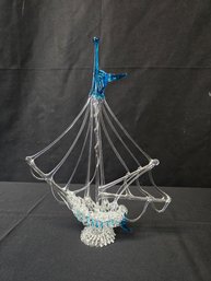 Glass Sail Boat