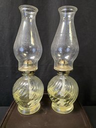 2 Oil Lamps
