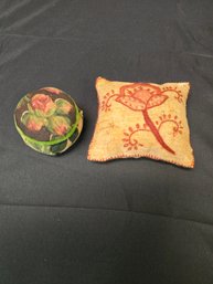 2 Vintage Pin Cushions