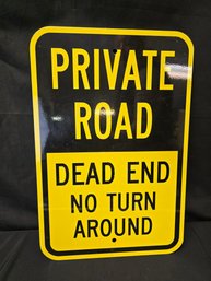 Private Road Sign