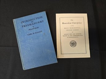 Introduction To Freemasonry By Carl H Claudy