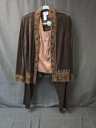 Cold Water Creek 3 Piece Pants Suit