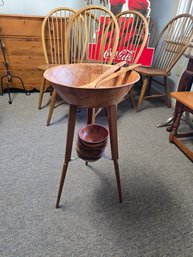 MCM Salad Server Set