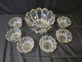 'Church Windows' Berry Bowl Server Set