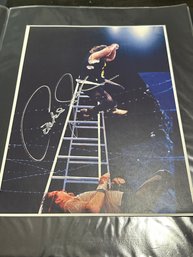 WWE CACTUS JACK SIGNED PHOTO 8X11