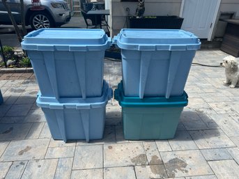 Lot Of Four Tucker Totes