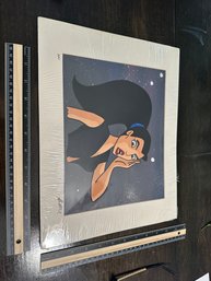 2001 Farscape Signed Art Aeryn Sun