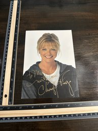 Signed In Person Autographed Photo Of Cheryl Tiegs