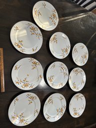 10 Antique Union T Made In Czechoslovakia China Dinner Plates Exactly As Pictured