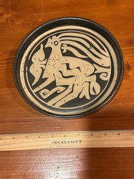 Vintage Handmade Ceramic Pottery Bowl By Silsal Jordan