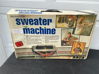 Incredible Sweater Machine