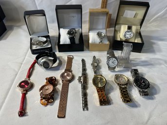 Lot Of Mens And Womens Fashion Watches Please See All Photos
