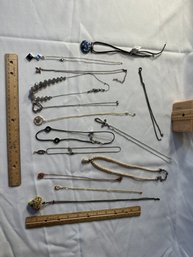 Estate Sale Jewelry Lot, Ladies Fashion Necklaces See All Photos