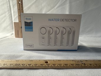 Govee WATER DETECTOR SENSOR 5 Pack White Drip Leak Detection NEW NIB