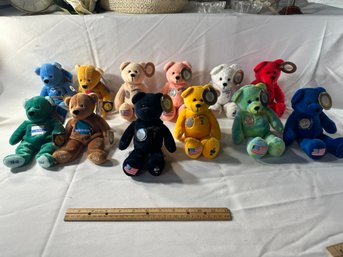 Lot Of State Quarter Bears Please See Photos Most Contain The Quarters Others Just A Sleeve