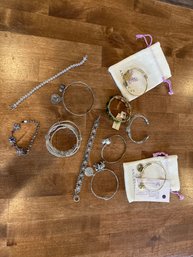 Estate Sale Jewelry Lot, Ladies Fashion Bracelets, Please See All Photos
