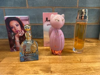 Perfume Lot, Exactly As Pictured RiRi By Rihanna, Meow By Katy Perry And Unpredictable And Beautiful