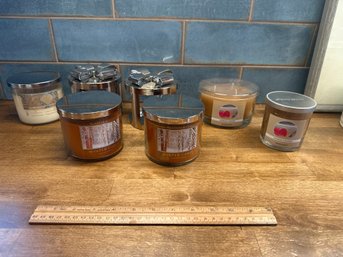 Candles Plus Candle Holders Lot Pier One Yankee Candle Slatkin  Company