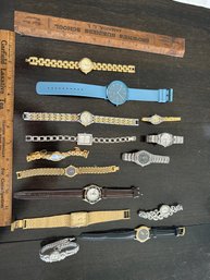 Estate Sale, Jewelry Lot Ladies Fashion Watches Please See All Photos
