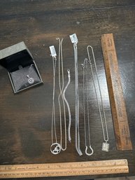 Estate Sale, Jewelry Lot Sterling Silver Ladies Pieces Please See All Photos