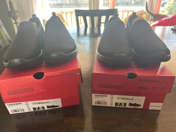 2 Pairs Of New Skechers Women's GO Walk Joy Sneakers Size 7.5