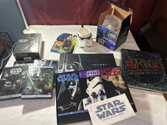 Great Collectors Lots Star Wars Movies Mug Figure Book Please See All Photos