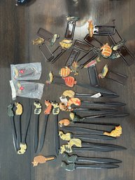 Huge A Lot OfHuge A Lot Of Novelty Animal Bookmarks Please Review All Photos