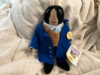 Steiff Wind In The Willows Mole Limited Edition, Mohair, Made In Germany. Rare Collector