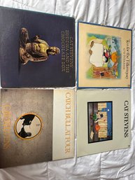 Lot Of Four Albums LPs Vinyls By Cat Stevens Please Review Photos Great Condition