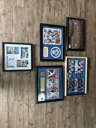 Lot Of Five Mets Hanging Memorabilia Please Review Photos