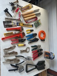 Lot Of Hand, Tools, Woodworking, Electrical Plumbing, See Photos Great Lot Here