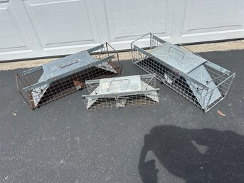 3 Havahart Rodent Traps One Needs Minor Adjustment Easy Fix