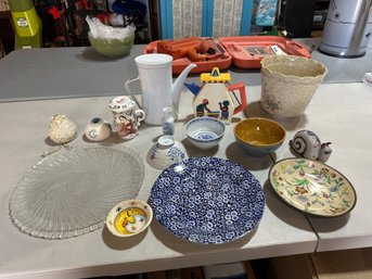 Mixed Lot Of Assorted Plates And Pottery All In Very Nice Condition Great Lot
