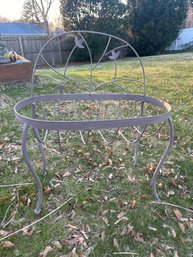 25x24 Inch Metal Plant Holder Great For Indoor Or Outdoor Use