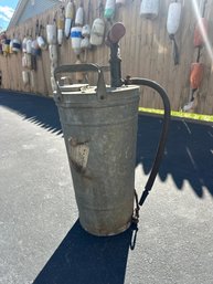 Vintage Water Bucket Great Decoration For Jouse Or Garden