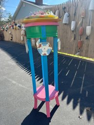 41x15 In Custom Wooden Plant Holder Cool Piece