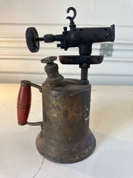Vintage Antique Brass Blow Torch