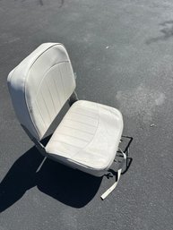 Adjustable Swiveling Boat Chair In Great Condition Nice For A Canoe Or Small Boat