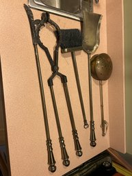 Heavy Duty Fireplace Utensils In Great Condition