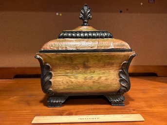 Rectangle Lidded Potbelly Decorative Box