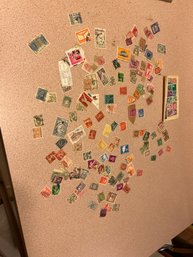 Lot Of Mixed Stamps Mostly Foreign