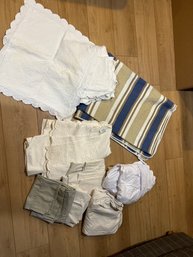 Queen Size Coverlet 4 Decorative Shams With Matching Bedskirt Mattress Cover Sheet Set With Extra Cases Queen