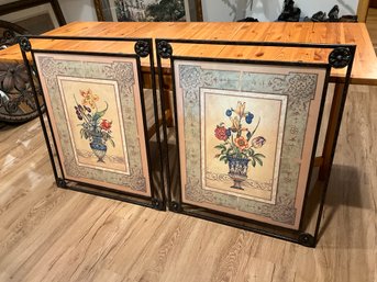 2 Windsor Art Products Classic Urn Floral Wall Art With Metal Frame - Very Cool