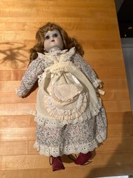 Vintage 1982 Nostalgic SASHA Doll Porcelain Head, Hands, Feet Enesco