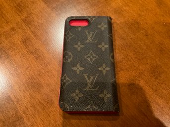 LOUIS VUITTON IPHONE 7/8 Folio Monogram Rose Phone Case