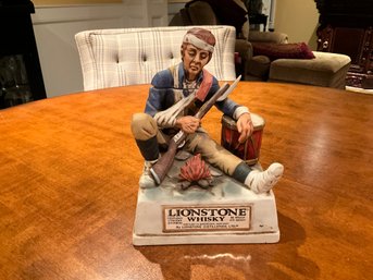 Lionstone Whisky Decanter Bicentennial Series Winter At Valley Forge