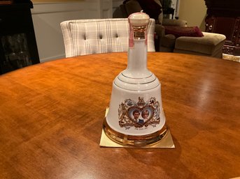 Bells Whisky Commemorating The Wedding Of Charles & Diana. Decanter
