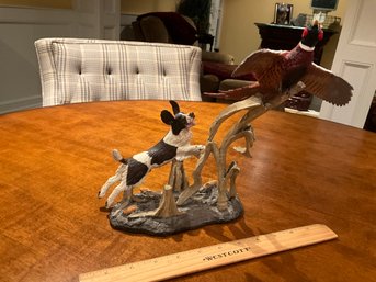 Danbury Mint - In Pursuit Figurine By  Stan Bentall