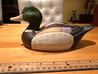 Vintage Porcelain Mallard Duck
